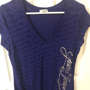Purple Guess tee